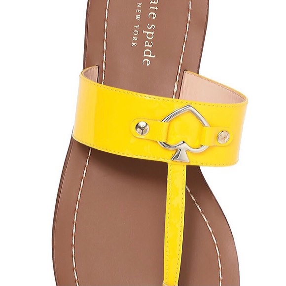 KATE SPADE | Camila Leather Thong Sandals - Picture 5 of 7